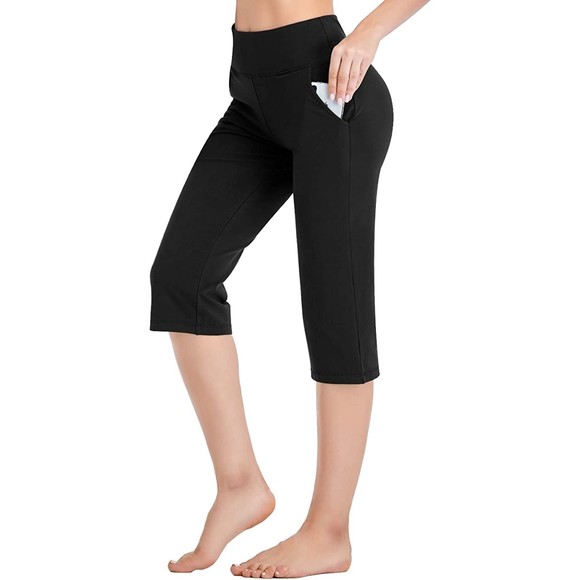 Rimless Pants & Jumpsuits Rimless 7 Capri Yoga Pants With Pockets